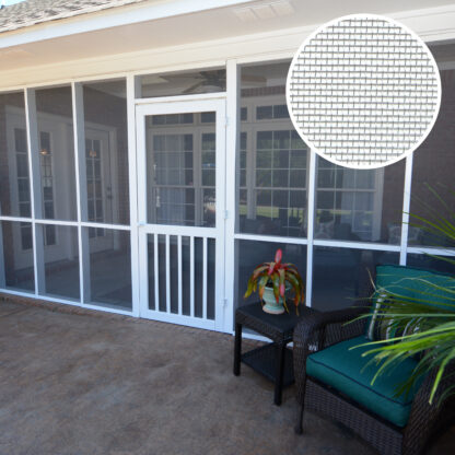 100 Foot DIY Roll Aluminum Insect Screen 18 X 16 Mesh - Image 2