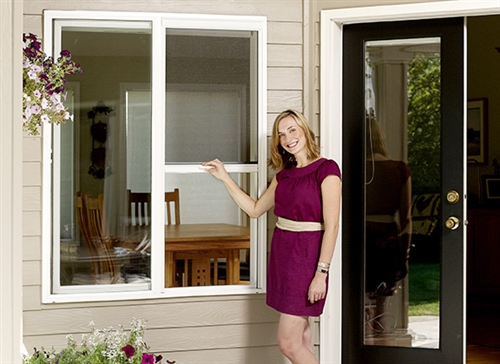 Custom Retractable Window Screen