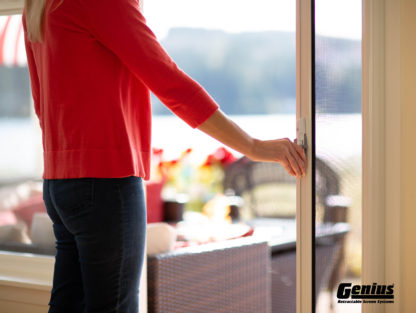 Genius COOL Retractable Screen Door - For Sliding Doors - Image 3