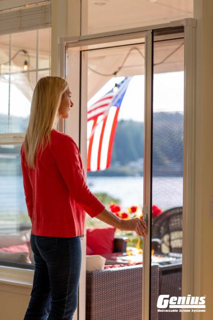 Genius COOL Retractable Screen Door - For Sliding Doors - Image 4