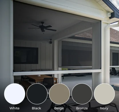 SUNPRO Motorized Retractable Screens - 3 To 30 Feet In Width And Heights Up To 22 feet - Image 6