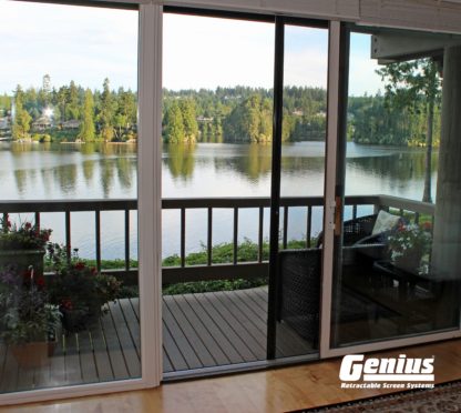 Custom Retractable Screen Door