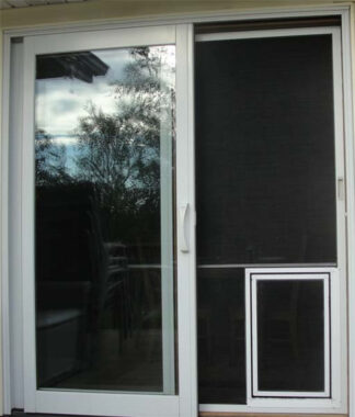 Security Boss Pet Door For Sliding Screen Door