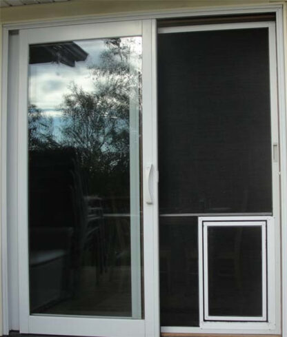 Security Boss Pet Door For Sliding Screen Door