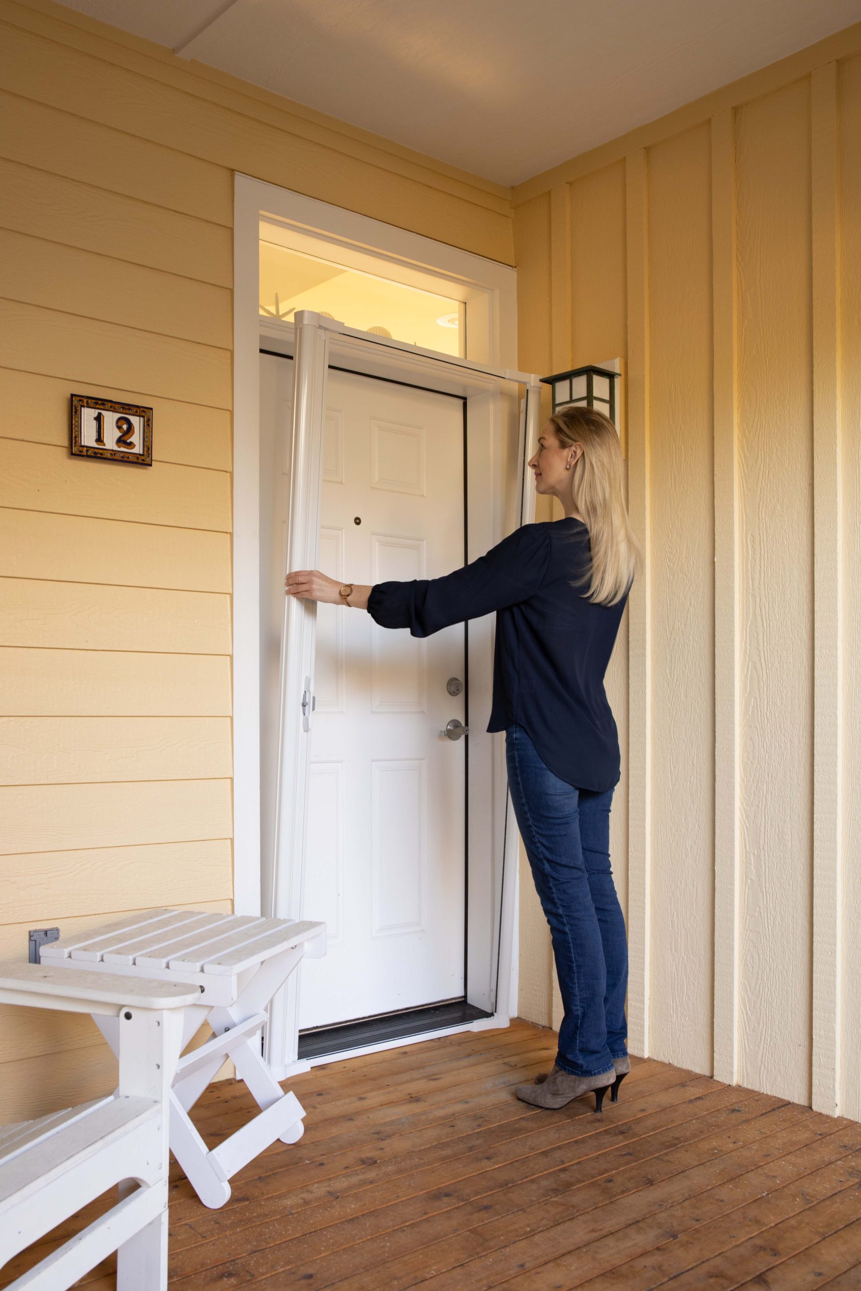 can you install a screen door yourself?