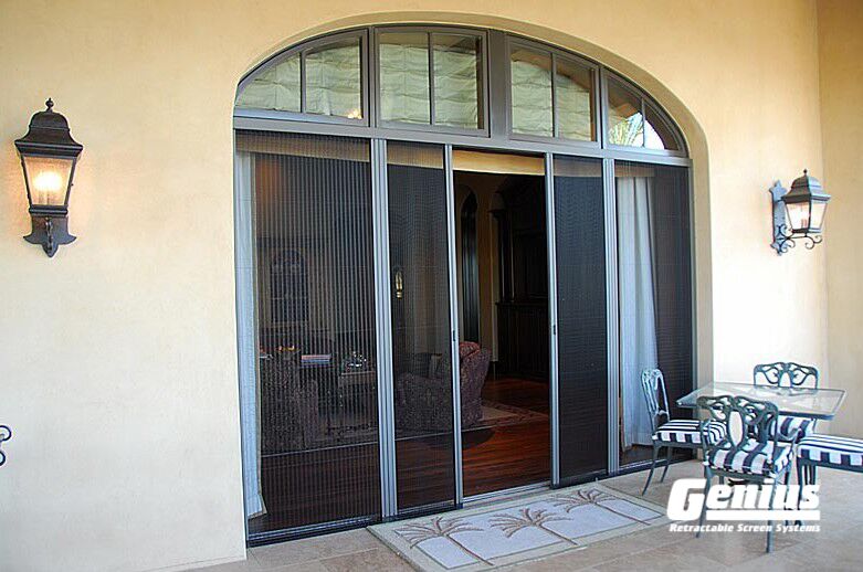 Genius Sheer Screen Advance Retractable Screen Door