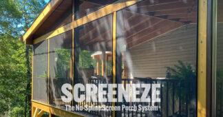 SCREENEZE® Screen Porch System